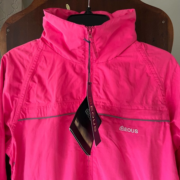 New! Eous pink small equestrian riding snow jacket - Picture 2 of 12